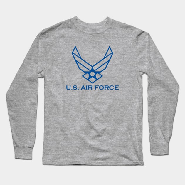 Mod.3 US Air Force USAF Air Corps Long Sleeve T-Shirt by parashop